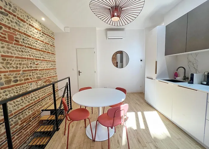 Le Candelier - Centre - Luxe - Terrasse - Clim شقة *